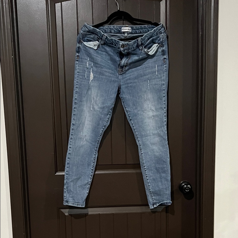 Studio Light Blue Skinny Jeans